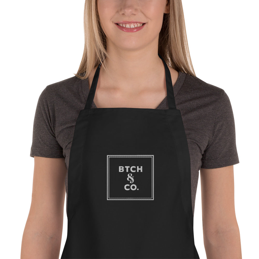 BTCH & CO. Embroidered Apron